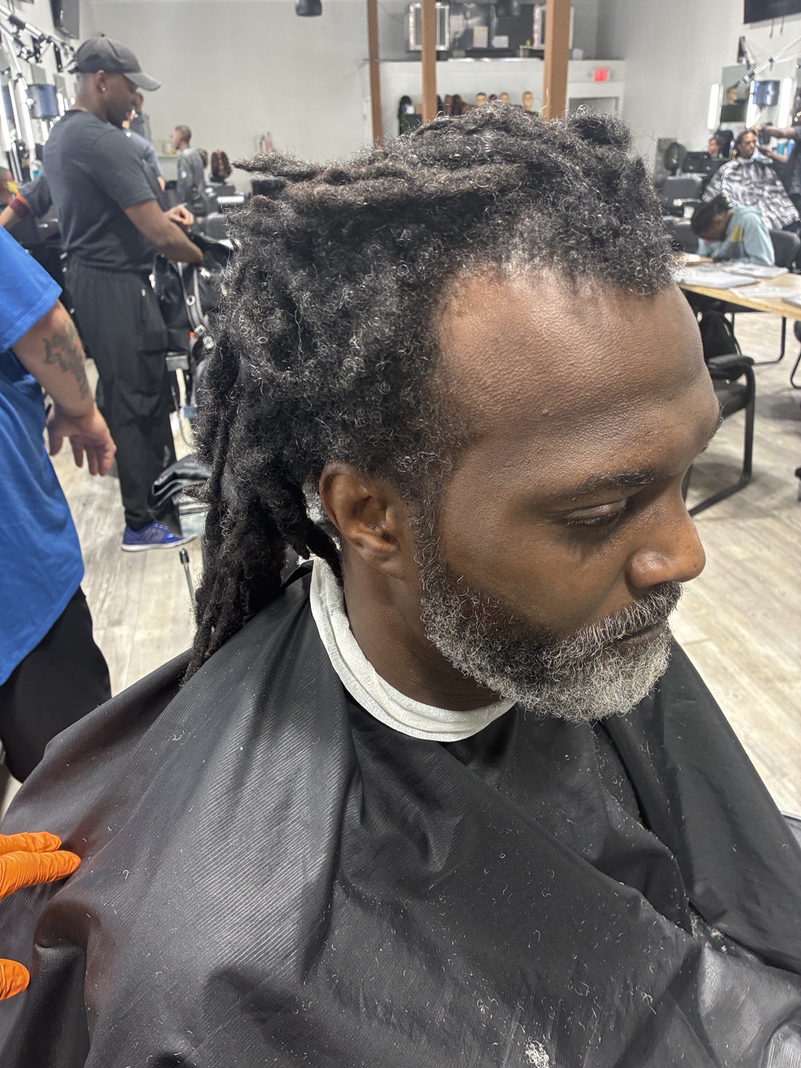 Locs and beard grooming